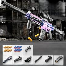 M416 Toy Gun Shell Throwing Soft Bullet Can Fire Suction Cup Children's Assault Rifle Manual loading Model Boy's Toy