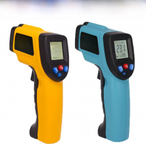 Infrared Thermometer , Handheld Heat Temperature For Cooking Tester, Pizza Oven, Grill & Engine - Laser Surface Temp Read