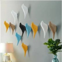 Birds Hanger Hook For Child's Room Creative Resin Model Bathroom Wall Hooks Housekeeper Sucker Hooks For Key hanger