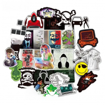 10/30/50PCS Cartoon Programming Geek Hacker Developer Language Logo DIY Toy Laptop Motorcycle Skateboard Graffiti Stickers F5
