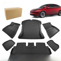 Floor Mats For Tesla Model Y Juniper Model 3 Highland 2017 to 2025 Trunk Luggage Liners Left Right Hand Drive Four Seasons