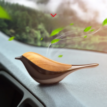 Car Air Freshener Aromatherapy Lucky Bird Diffuser Solid Lasting Perfume For Auto Interior Decoration Air Purification Pendant