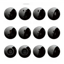 Herepow Power Track Socket Smart Home Appliances Universal Outlets Popular UK US EU AU FR Wall Electrical Plug Adapter With USB