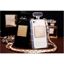 Hot High Puality Perfume Bottle Lanyard Chain TPU Case Handbag Case Cover for IPhone17 15 14Pro 13 12 16 15ProMAX 16Plus