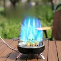 BRS 3/7-Core Camping Gas Stove High Power Portable Tourist Burner Outdoor Electronic Ignition Camping Furnace Picnic Equipment