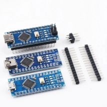 Mini / Type-C / Micro USB Nano 3.0 With the bootloader compatible Nano controller for arduino CH340 USB driver 16Mhz ATMEGA328P