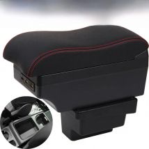 For VW Tiguan I 2007-2016 Armrest Arm Rest Leather Centre Center Console Storage Box 2008 2009 2010 2011 2012 2013 2014 2015