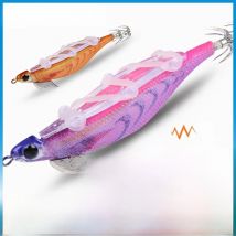 LETOYO Luminous Bandage squid jig EGINNO 123mm squid lure Artificial bait EGI for webfoot octopus cuttlefish sea fishing lures
