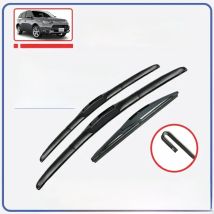 Front & Rear Wiper Blades Set For Mitsubishi Outlander 3 MK3 2013-2021 PHEV Windshield Windscreen 26"+18"+12" Accessories Window
