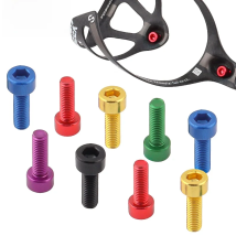 MUQZI Bottle Cage Bolts M5 MTB Road Fixed Gear Folding Bike Bottle Holder Screw Cycling Accessories