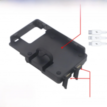 For BMW R1200GS LC Adventure S1000XR R1200RS R1200R Motorcycle Wireless Charger Mobile Phone Holder Stand USB Navigation Bracket