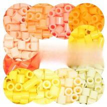 Yellow Color 5mm 1000PCS YantJouet Hama Beads for Kids Iron Fuse Beads Diy Puzzles Pixel Art Gift Children Toy