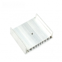 UNISIAN 1/2PCS Aluminum Heatsink IC Heat Sink Electronic Chip Radiator Cooling cooler For TDA7377 TDA7297 Other Chips 47*40mm