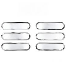 6pcs Cycling Racing Dirt Decals for ABUS Vinyl Waterproof Sunscreen Antifade Helmet Frame Sticker of MTB Road Bike