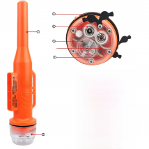 Matsutec HAB-130 Marine Boat Fishing boat Positioning apparatus AIS Fishing Net with Antenna IPX7 GPS Anti-lost Tracker Locator