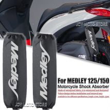 Für Piaggio Medley 125 150 Motorradzubehör Stoßdämpfer Dekoration Stoßdämpfer Schutzhülle