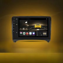 Hizpo Carplay+Auto 8G 128G Android 13 Radio GPS For  Audi TT MK2 8J 2006-2014 Car Multimedia Player