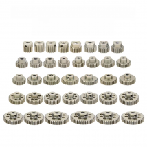 Surpass Hobby 48DP 3.175mm 14T 15T 17T 24T 26T 27T 34T 36T 40T 44T 13T-48T Metal Motor Pinion Gear for 1/12 1/10 RC Car Parts