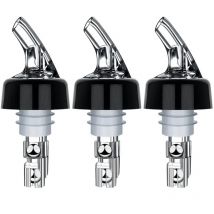 3pcs 30ml Automatic Measured Bottle Pourer Quick Shot Spirit Drinks Wine Cocktail Dispenser Bar Tool Wine Pourer