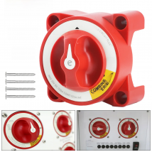 CNSPEED Battery Rotary Switch Isolators W/Alternator Field Disconnect  12V-32V 350 Amp E-Series  For Car Truck Ship Speedboat