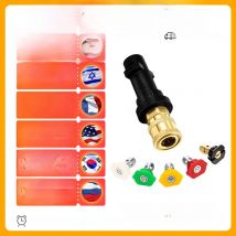 Car Accessories1800psi Electric High Pressure Washer Adapter For karcher k2k3k4k5k6k7 Nozzle for Spray Gun Water Car Wash
