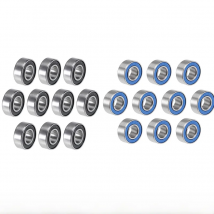 10PCS ABEC-5 686 2RS 686RS 686-2RS 686 RS L1360 6x13x5 mm 6*13*5mm double Rubber seal High quality Deep Groove Ball Bearing