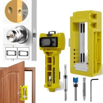 Door Hinge and Door Latch Installation Kit Door Hinge Router Template For Door Hinge from 3”to 5” Door thickness 1-3/8" 1-3/4"