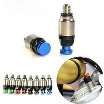Motorcycle Aluminum Brass Front Fork Bleeder Air Valves For duke300 900 950 1290 adventure Motorbikes M4x0.7 M5x0.8 Fork screws