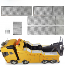 TRINOOD Anti-skid Plate Decorative Strips for Tamiya 1/14 FH16 GLOBETROTTER RC Tow Truck Heavy Rescue Upgrade Parts