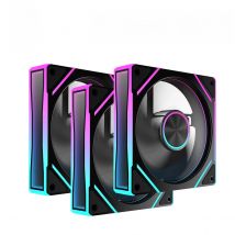 Ruix V8 Casing Fans 120mm 5V 3Pin ARGB PWM Set Of 3 PCS Computer Gaming Cases Cooling Fan Motherboard SYNC Fans Kit