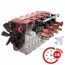 TOYAN FS-L400 Inline Vier-Zylinder Viertakt Motor Modell 14cc Verschiebung Wasser-gekühlt Motor Modell Kit für RC auto Spielzeug