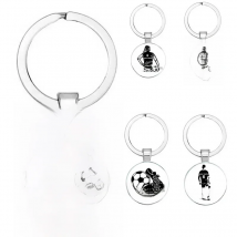 Football Diy Custom Name Keychain To Play Football Boy Keychain, Diy Keychain For Football Lovers, Fashion Gift Keychain For Foo