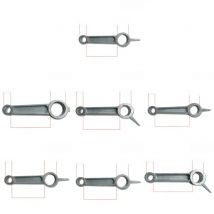 1Pc Air Compressor Connecting Rod Tone Aluminum Alloy Bore Air Compressor Connecting Link Rod For Air Compressor Spare Part
