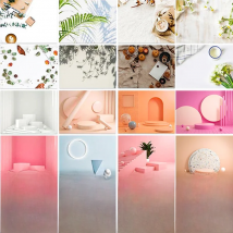 Photo studio photography backdrops 57*42cm 2 sides waterproof photophones background paper food photocall prop accessories