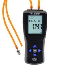 Digitales Manometer ±2,000 psi, tragbares Luftvakuum-/Gas-Manometer, 12 Messgeräte mit Hintergrundbeleuchtung und Datenspeicherung