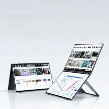 EHOMEWEI Dual Screen Portable Monitor X Series Drive-free Phone-touch FHD 2K 15.6“  16“ For Laptop Windows Macbook