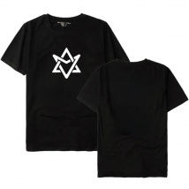 Kpop ASTRO STAR Group T Shirt Spring Summer Short Sleeve T-shirt Harajuku Streetwear Casual Tshirt Hip Hop Brand Clothes