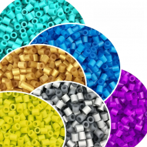 Perler 5mm Beads 1000pcs New color Pearly Iron Beads for Kids Hama Beads Diy Puzzles High Quality Handmade Gift Toy