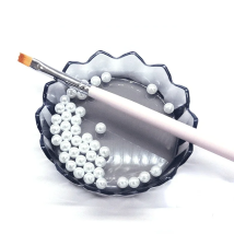 Acrylic Brushes Pen Holder Jewelry Storage Plates Nail Art Color Paint Palette UV Gel Polish Color Mixing Display Manicure Tools