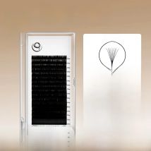 Sense Lashes Fast Fanning Lashes 16 Rows Natura Self-adhesive Hair False Prearmed Volum Easy Fans Eyelashes Extensions For Cilia