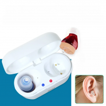Hearing Aids USB Rechargeable Mini Audifonos In Ear Portable Invisible Adjustable Tone Sound Amplifier for Deafness Drop Shippin