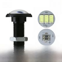 1pcs Eagle Eye LED Car Light Bright Daytime Running Lights DRL For Motorcycle Auto Parking signal Lapms 12v 24v Alloy Shell