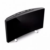 Mirror Digital Alarm Clock Temperature Date Night Mode Snooze USB Powered Always On Table Clock 12/24H Anti-disturb LED Clock