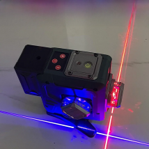 Laser Level 3D 4D 8/12/16 Line Powerful Purple Light Digital Display 360° Horizontal Vertical Self-Leveling System Measure Tools