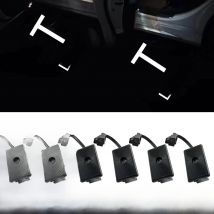 For Tesla Model Y Juniper Door Lights HD Projector Puddle Lights Model 3 Highland LED Laser Ghost Shadow Welcome Lights