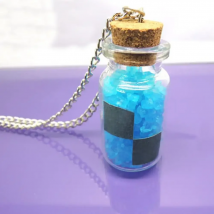 Breaking Bad Movie El Camino: A Breaking Bad Cosplay Blue Vintage Salt Shaker Necklace Pendant Keychain