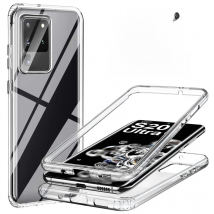 360 Full Body Soft Clear Cover For Samsung Galaxy S22 S21 S20 S23 Ultra S20/S21FE S10 S9 S8 Plus Note 20 10 9 8 A14 S105G Case