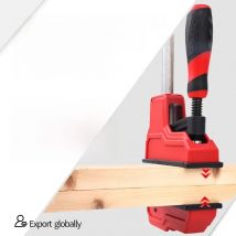 2-Pack DURATEC Heavy-duty Parallel Clamp 12" 18" 24" 36" 48" Woodworking Clamps Quick Fixture Clamp Fish Tank F Clip Bar Clamp