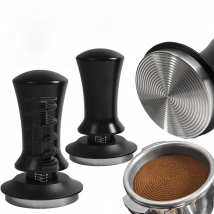 Coffee Tamper 58mm 54mm 51mm Ripple Base Leveling Constant Pressure Calibrated Spring Loaded Barista Tools Espresso Accessories