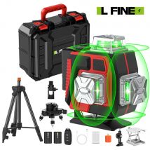 16Linie 4D Laserpeiler Grüne Linie Selbstnivellierend 360 Horizontal Und Vertikal Starker Grüner Strahl Laserpeiler